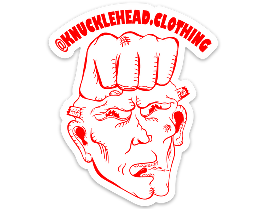 KNUCKLEHEAD Logo Sticker